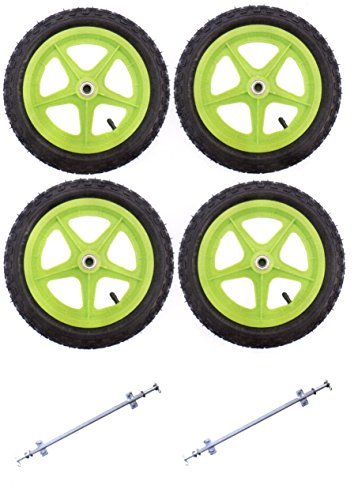 DIY Wooden Go Kart Kit with All Terrain Inflatable Wheels ...