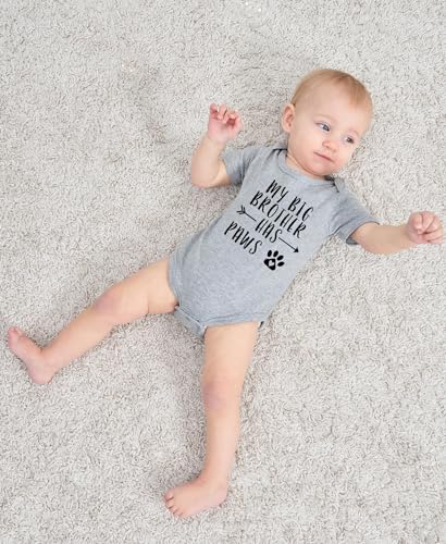 RAISEVERN Baby Boys Girls Clothes Infant Romper Newborn Bodysuits Funny Outfit 0-12 Months4