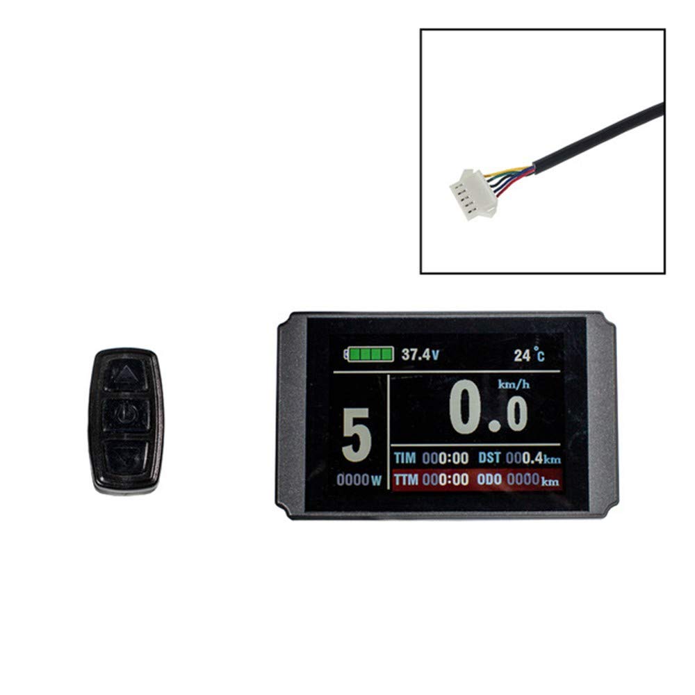 Kit écran LCD 8 Pour Vélo électrique - KT LCD8S / LCD8H - Conversion Affichage 36V/48V - Neuf Avec Garantie 2 Ans