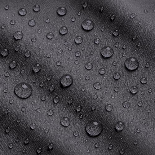 Outdoor Stoff wasserabweisend & UV-beständig Robuster Markisenstoff für Gartenmöbel Polster & Sonnenschutz Wetterfest schimmelresistent Meterware (Anthrazit)