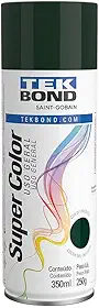 Tinta Spray Verde Escuro 350Ml/250G - 01 Unidade, Tekbond, 23151006900, Verde, Pacote De 305
