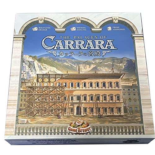 カッラーラの宮殿(第二版)【日本語版】(2-4人用 90分 10才以上向け) ボードゲーム クラマー&キースリング カッラーラの宮殿(第二版)【日本語版】(2-4人用 90分 10才以上向け) ボードゲーム クラマー&キースリング