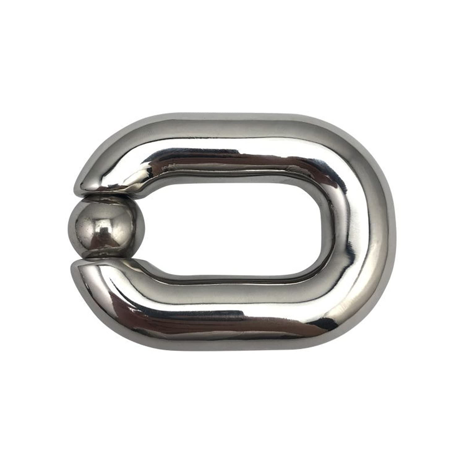 SeLgurFos Anneau de coq pendentif de poids de scrotum, anneaux de testicule en acier inoxydable pour hommes (big)
