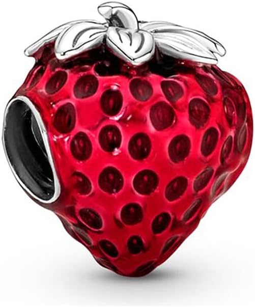 10 Pack Silver Spacer Beads Charms fit Bracelet DIY Bracelet CZ Pendant Set - Image 5