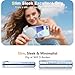 for Galaxy Z Flip 7 Magnetic Case,Samsung Flip 7 Clear Phone Case Built-in Soft Screen Protector & Fit for MagSafe,Slim Hard PC Silicone Bumper Shockproof Protective Cover for Samsung Galaxy Z Flip 7