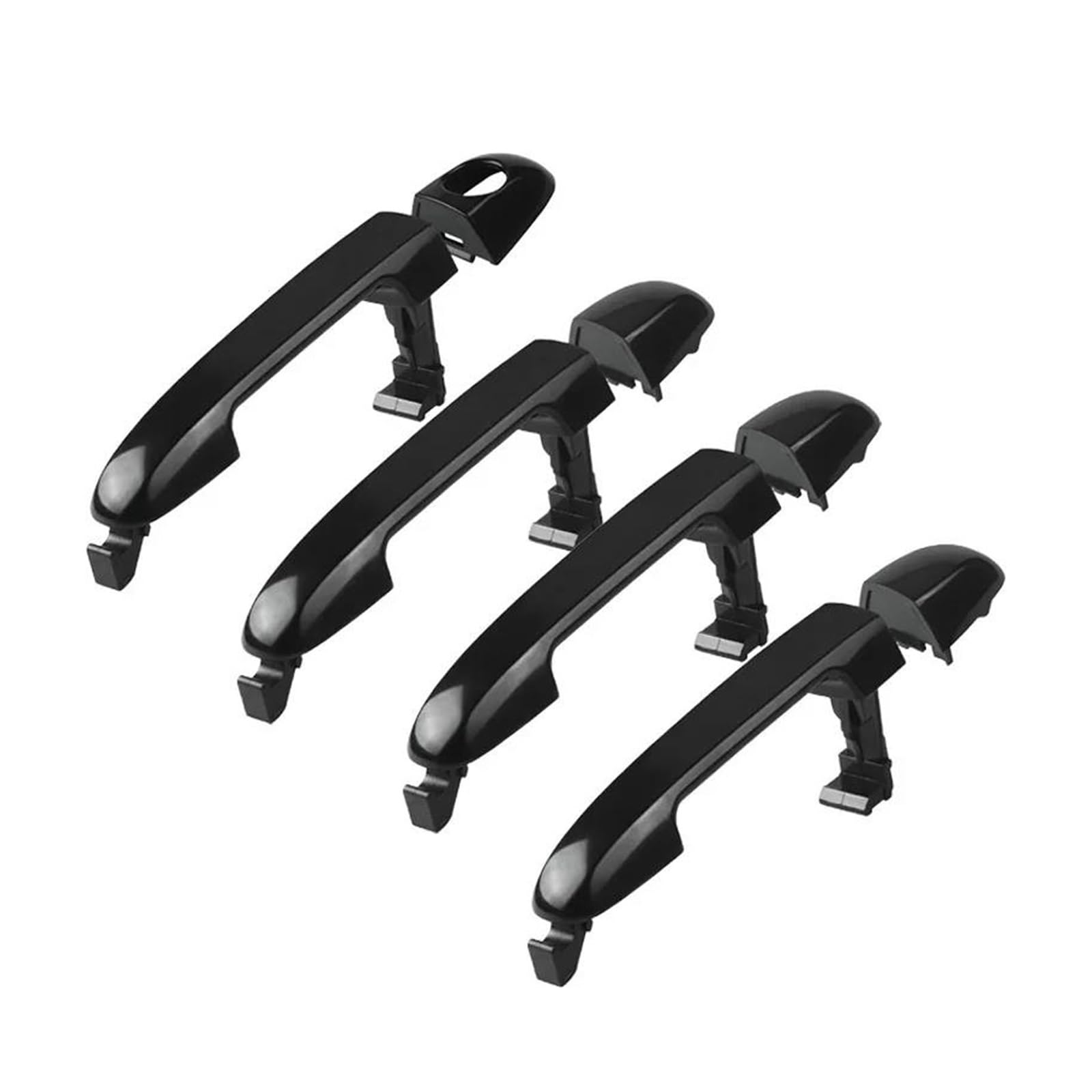 EVEKHAHHRB Exterior Door Handle 1PCS for Hyundai for Elantra I30 for Wagon CW for Hatchback 2007-2012 Exterior Door Handle Outer Door Handle(4pcs)