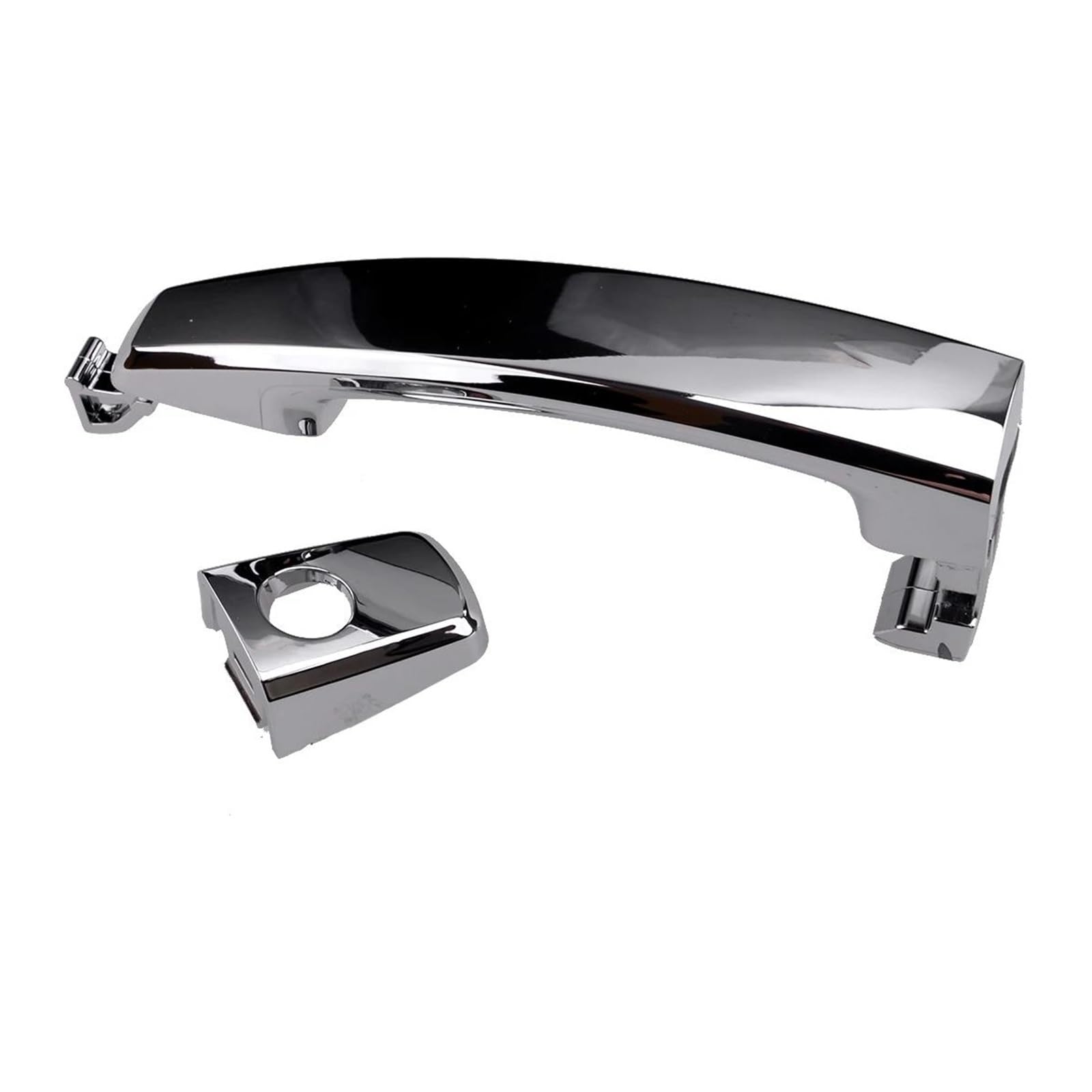 Lzbzhb One Color Car Exterior Outsidedoor Handle For Vauxhall For Antara 2.0 .4 2007 2008 2009 2010 2011 2012 Silver Car Exterior Front Left Door Handle Styling 96468266