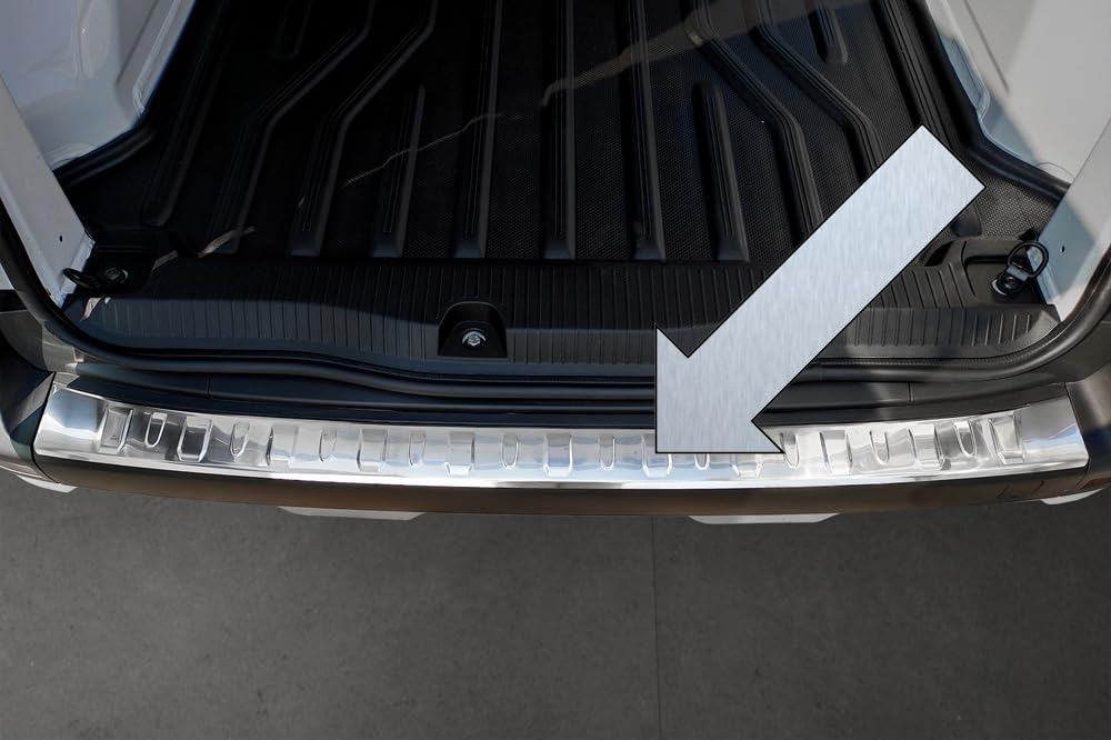 Protection Seuil De Coffre Arrière Renault Kangoo 2012-2020 – Acier Robuste Anti-Rayures