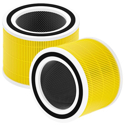 Core 300 Pet Care Replacement Filter for LEVOIT Core 300S and Core 300-P Air Purifier, 3-in-1 H13 True HEPA Filter Replacement, Compared to Part # Core 300-RF-PA,Pack of 2