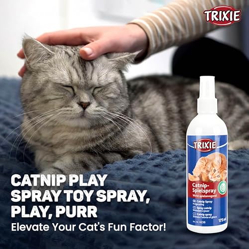 Trixie-Catnip-Play-Spray-Toy-Stimulate-Playful-Behaviour-in-Cats-Can-be-Used-on-Toys-and-Scratch-Post-to-Attract-and-Engage-Your-Cats-Improves-Strength-and-Potential--175-Ml