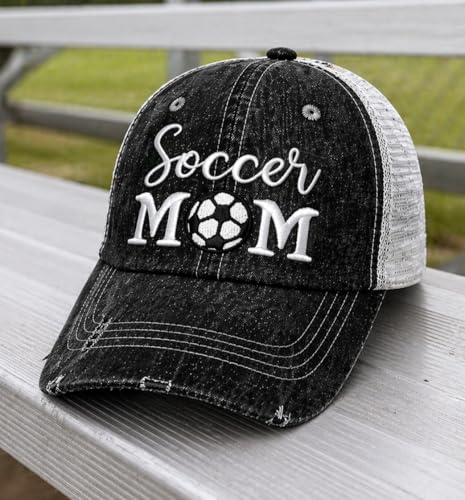Gorra dama estilo Soccer Mom gris oscuro modelo 701 miniatura 3