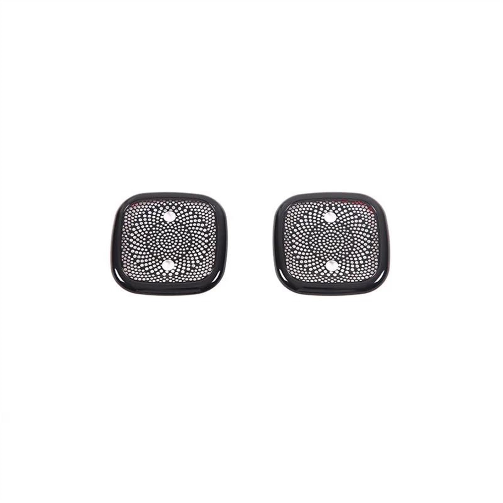 Car Decoration Interior Accessories Roof Speaker Cover for Land-Rover for Range Rover Sport for Vogue L460 2023 Anti-dust(Black)