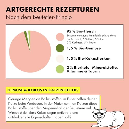 STRAYZ Katzenfutter Nass & Katzenleckerlis Probierpaket – Getreidefrei, Hoher Fleischanteil, Bio Futter, 100% natürliche Zutaten, Premium Nassfutter für Katzen