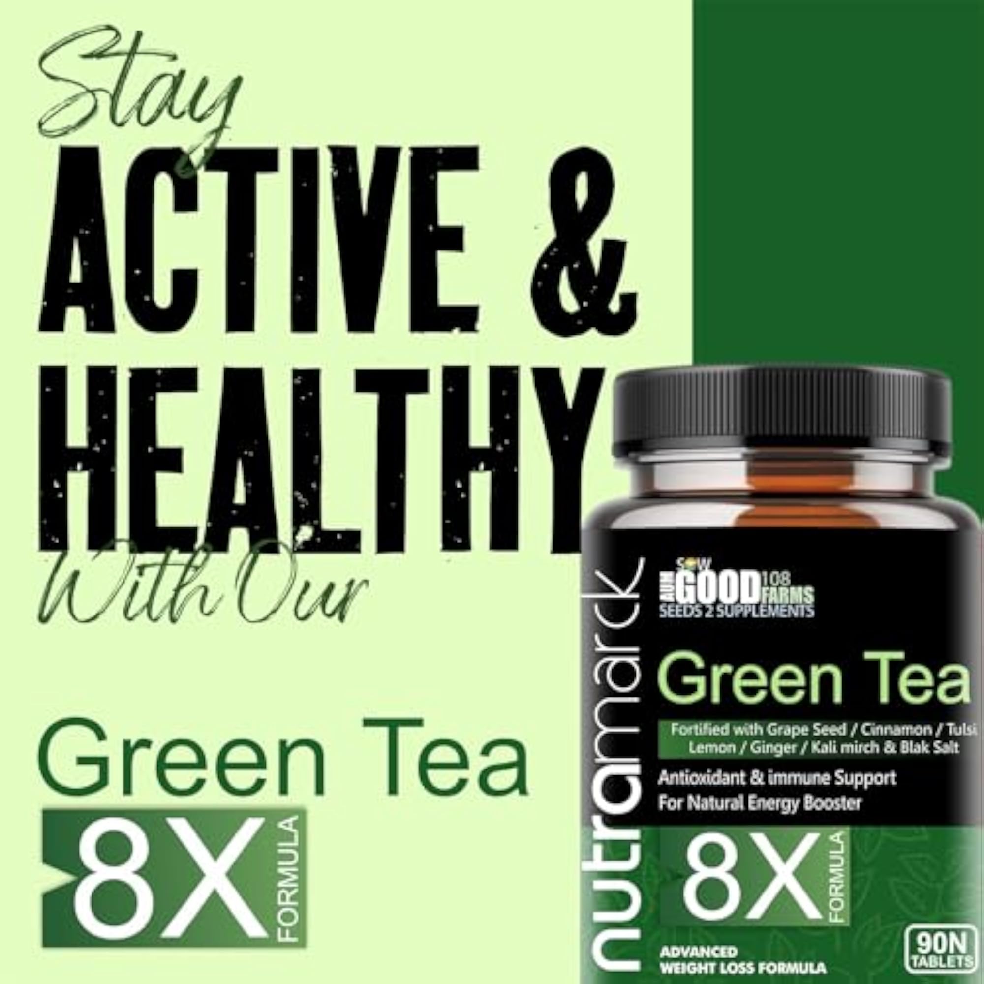 NutraMarck Tea Tablet Weight Management & Detox Formula