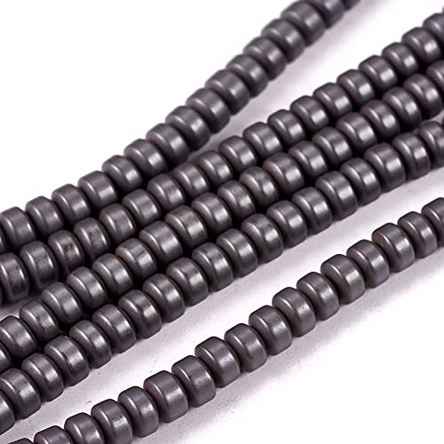 Colore: nero opaco. Dimensioni: 3 mm x 1,5 mm. Foro: circa 1 mm. Forma: piatta rotonda