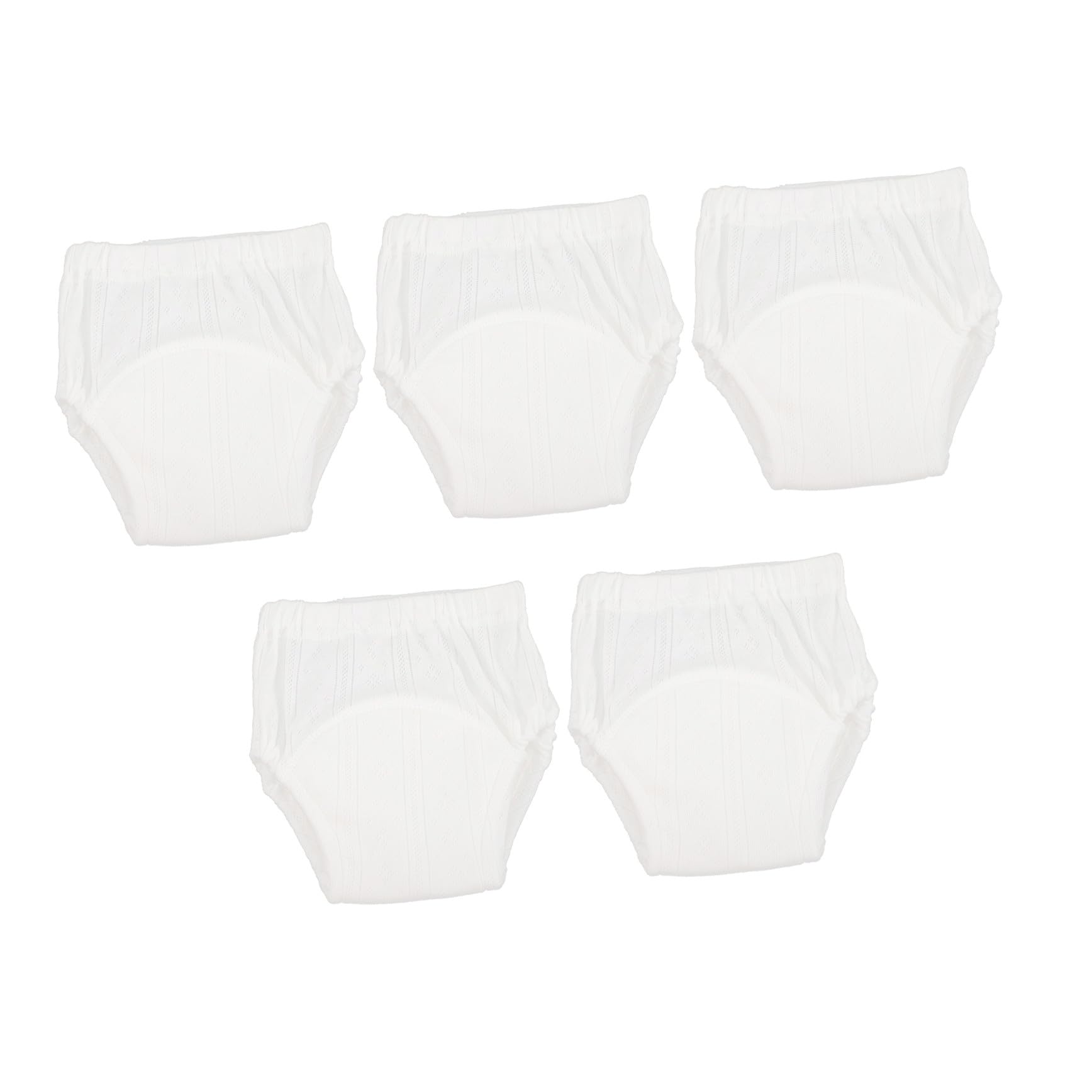 Pantalones de Entrenamiento para Bebés Talla M 9-11 Kg 5 Piezas Ropa Interior Lavable de Algodón Transpirable Absorbente y Cómoda para Aprender a Ir al Baño