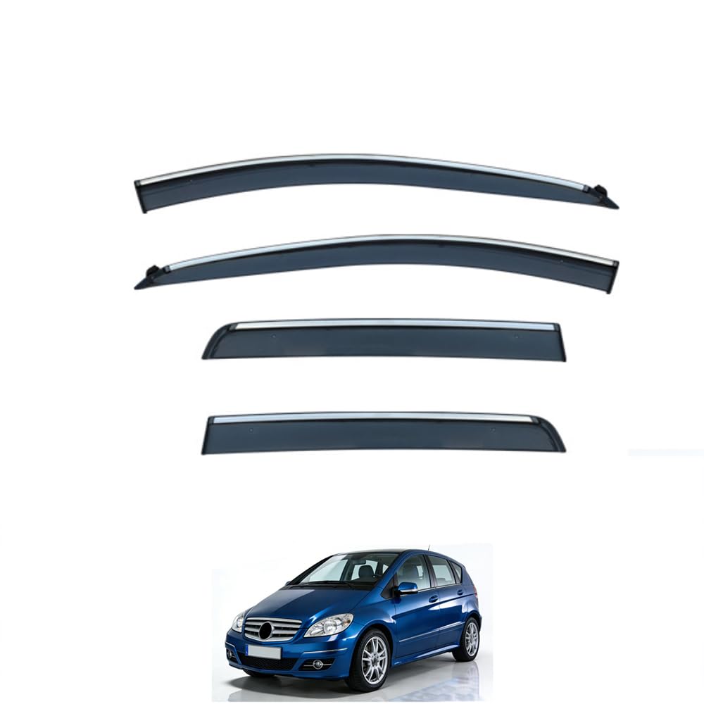 4 Pezzi Deflettori d’Aria tettuccio,per Benz A Class W169 2004-2012