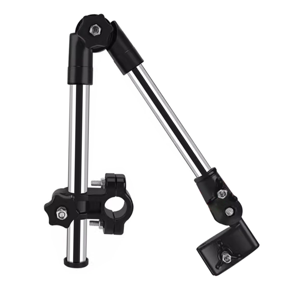 BCOATH Djustable Wheelchair Parasol Stand SPF Uv Protection Metal Umbrella Mount Bracket for Sun r