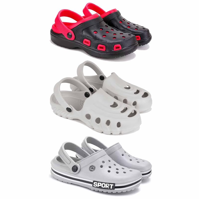 drackfoot Lightweight Classic Clogs || Sandals with Slider Adjustable Back Strap for Men-Combo(3)-3017-3135-3014-picture-23