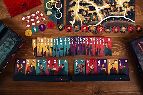 Dracula vs Van Helsing - Juego de Mesa Estrategia para 2 jugadores miniatura 5