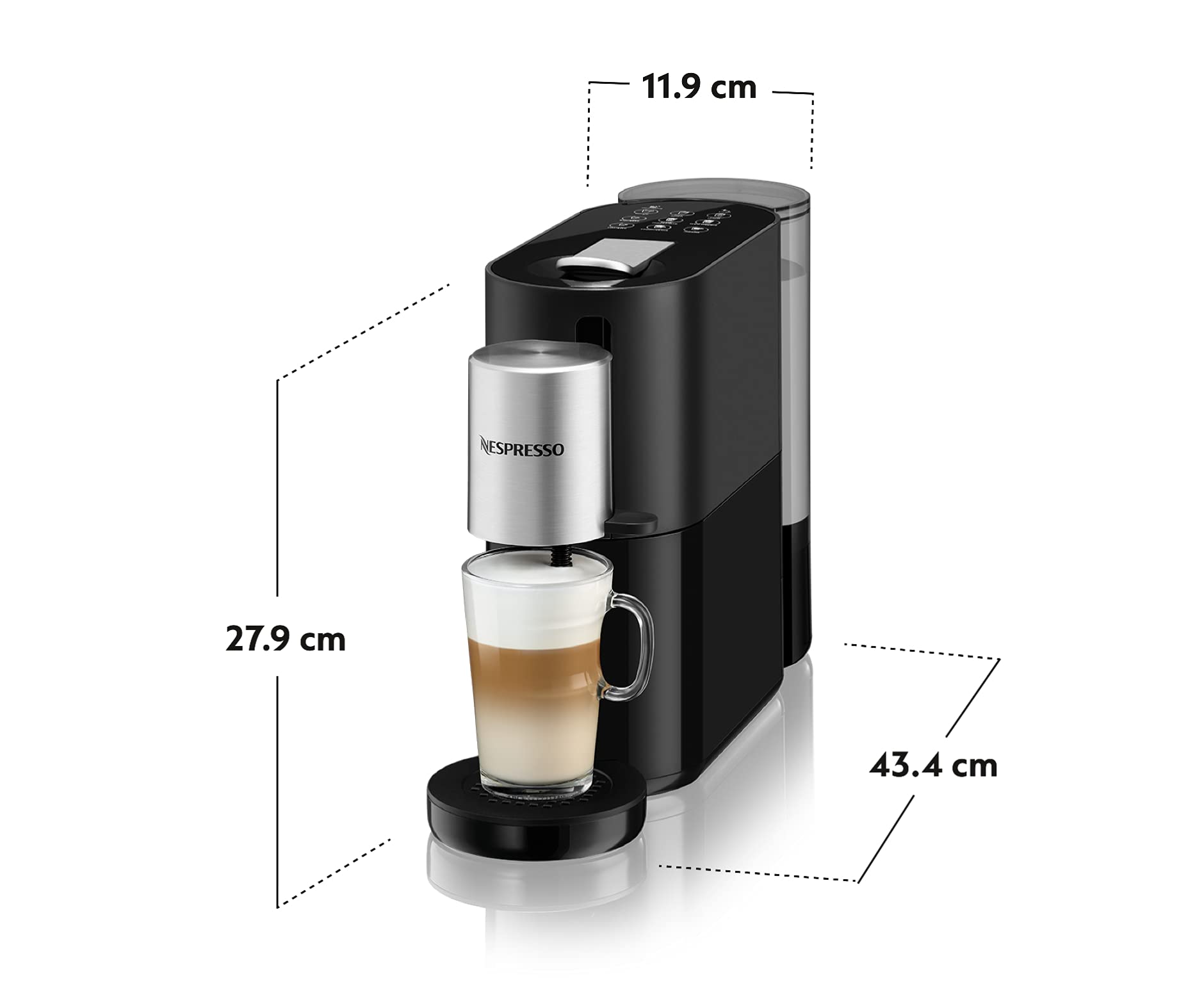 Nespresso Atelier Coffee Machine,Black : Amazon.sg: Home