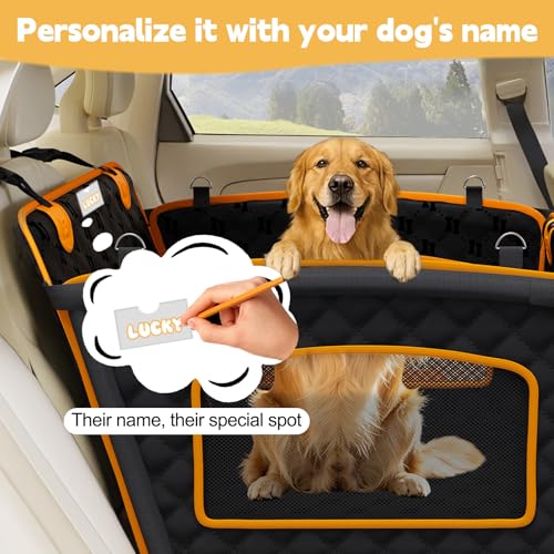 Dog Car Seat with Fiberglass Support