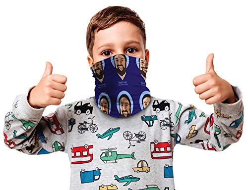 Neck Gaiter, Face Covering Bandana for Baby Boys Girls with Brad Leone Patron