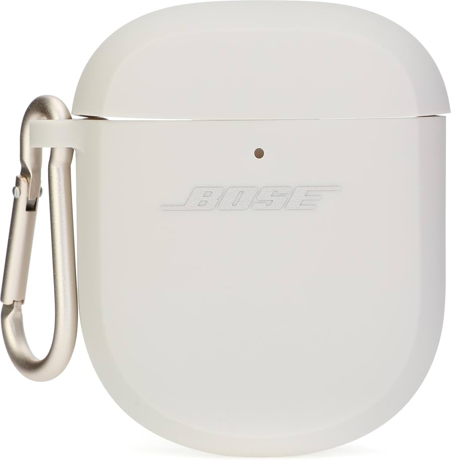Amazon.com: Bose Wireless Charging Earbud Case Cover, White Smoke