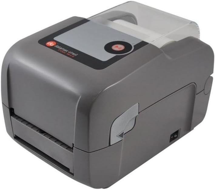 Datamax EA3-00-0J005A00 E-4305A Mark III Desktop Printer, DT, SER/PAR/USB/Ethernet, 300 DPI, 5 IPS, 64 MB Flash/16 MB DRAM, DPL, Adjacent Media Sensor, Tear Bar, LED Button UI, Auto-Ranging Power Cord