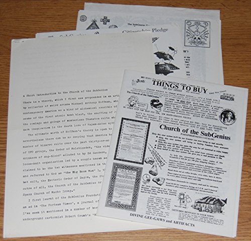 Subgenius Book Church of the Subgenius Ephemera: Amazon.co.uk: Church of the Subgenius ...