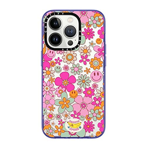 Coque iPhone 14 Pro CASETiFY anti-choc compacte transparente violette