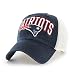 NFL New England Patriots Decry OTS Challenger Adjustable Hat, Navy, One Size