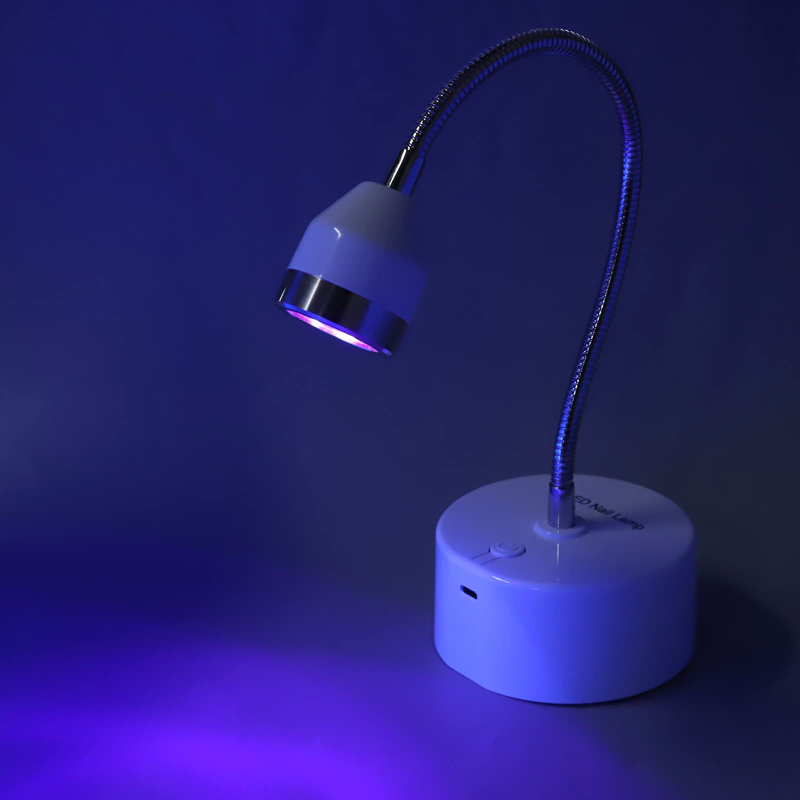 Lampa per Polimerizzazione della Colla a Raggi Ultravioletti, Piccola Lampa per Unghie LED UV Portatile 9 W Ad Asciugatura Rapi per Onicotecnico Domestico