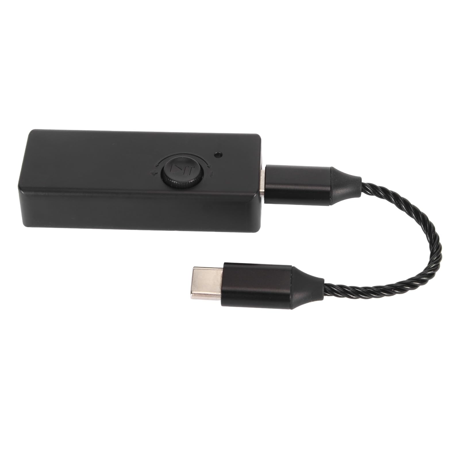Amplificatore per cuffie ad alta risoluzione, compatto e piccolo, adattatore DAC per computer portatile e lettore, nero, 55 x 25 x 12 mm