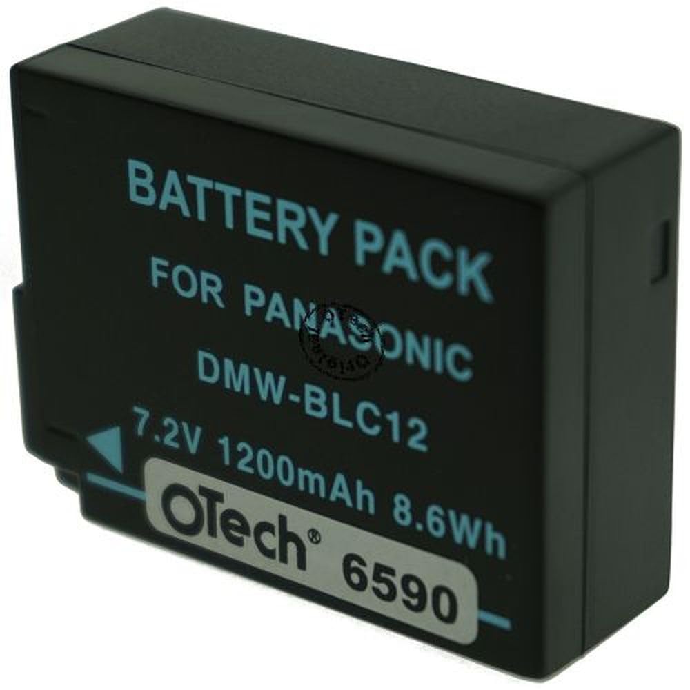 Batería DMW-BLC12PP compatible con Panasonic Lumix por Otech 3