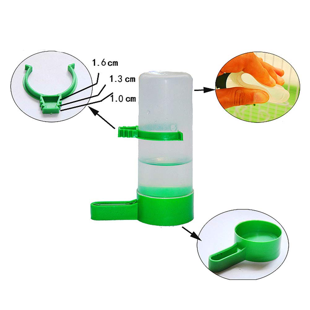 Yardwe Abbeveratoio Automatico per Uccelli 5 pezzi S