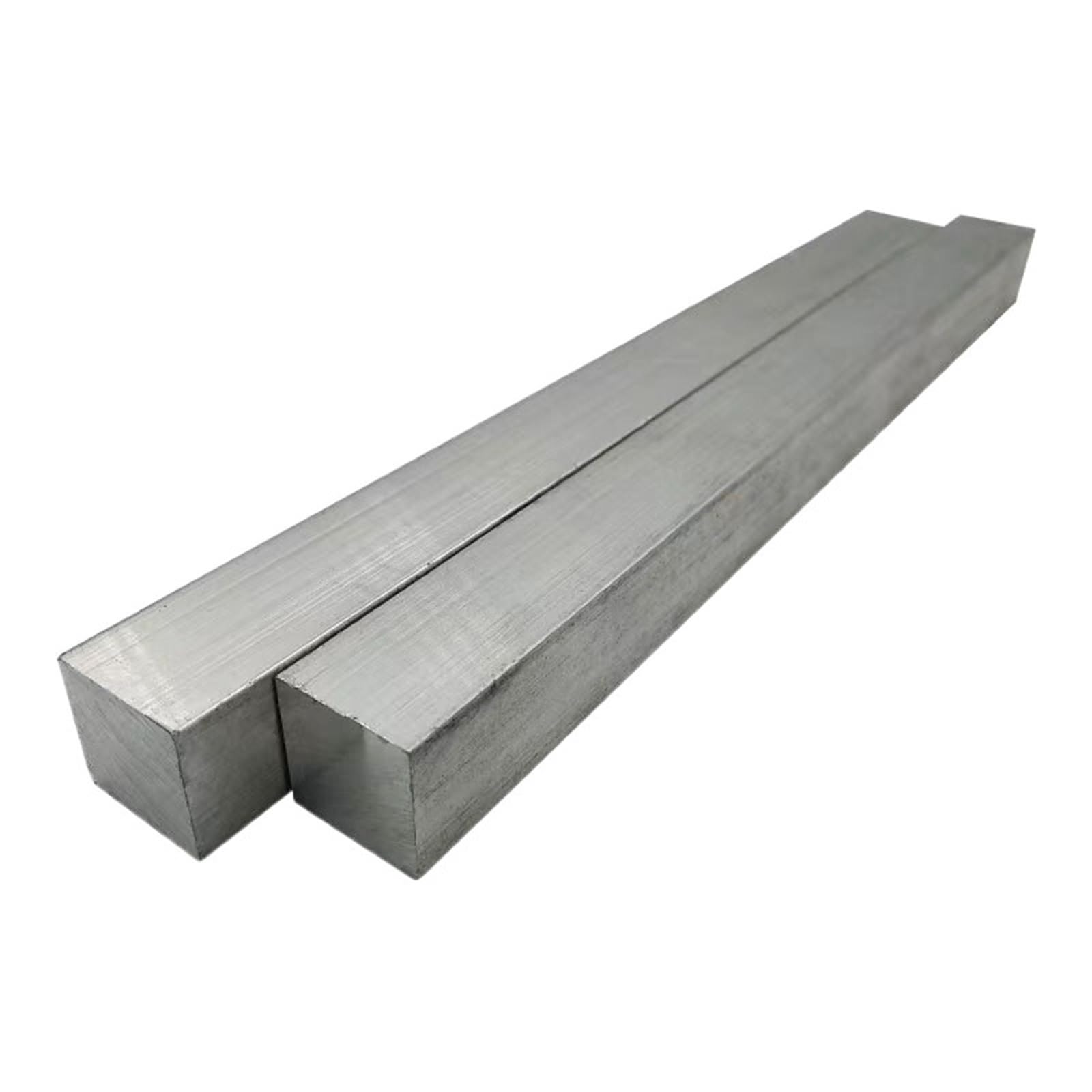 Placa de Bloque Sólido de Aluminio T6, Mecanizado de Placa Plana Cuadrada de Aluminio, Mecanizado Cnc de Bloques de Metal 6061/25 * 25 * 500Mm 1Pc