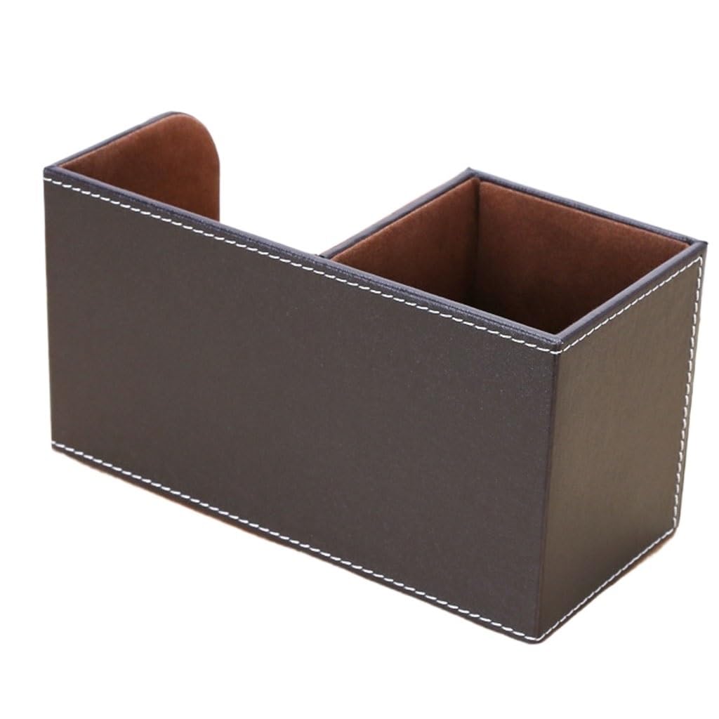 Porte-stylo en cuir multifonctionnel idée cadeau de luxe bureau