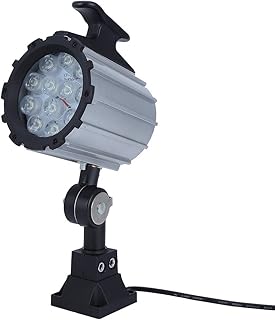 Machine Working Lamp, Adjustment Angle Machine Tool Light Easy to Operate LED Working Light for Workbench 12W 24V