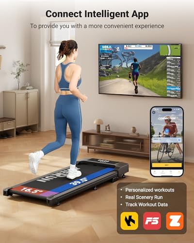 THERUN Walking Pad with 10% Incline & Quiet Brushless Motor — view 2