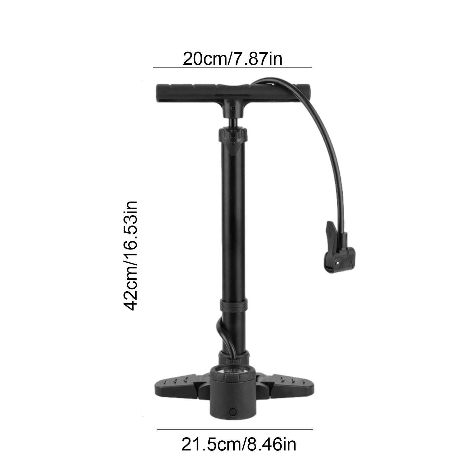 Bomba portátil, Bomba de pie, ergonómicos para neumáticos de Motocicleta, inflador de Bicicleta, Bomba de neumáticos de Motocicleta, Acero aleado, precisión, Motocicletas, vehículos eléctricos