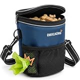 Rudelkönig Bolsa Premios Perro - Bolsa de Entrenamiento para Perros - Ideal para Entrenamiento y Adiestramiento - Dispensador Integrado para Bolsas de Caca