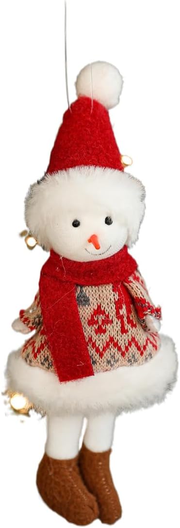 Christmas Decoration Christmas Tree Pendant 5 Pcs (8snow)