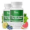 Thermogenic Fat Burner for Women and Men – Appetite Suppressant for Weight Loss – Includes Green Tea Extracts for Bloat Relief – Metabolism Booster – Pack of 2