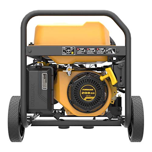 Firman P03603 4550/3650 Watt Remote Start Gas Portable Generator cETL Certified,Black