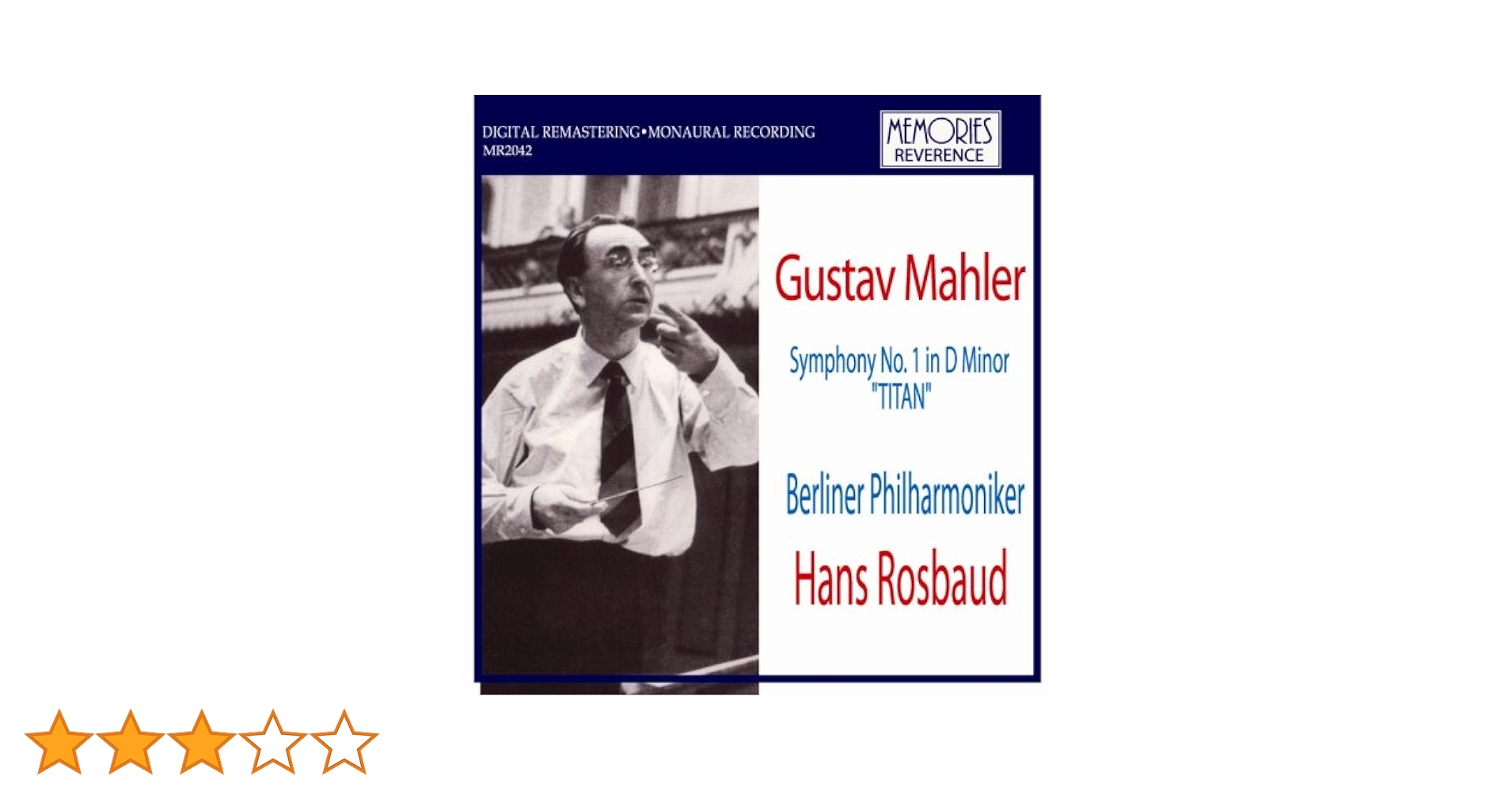 Amazon.co.jp: マーラー:交響曲第1番「巨人」 (Mahler: Symphony