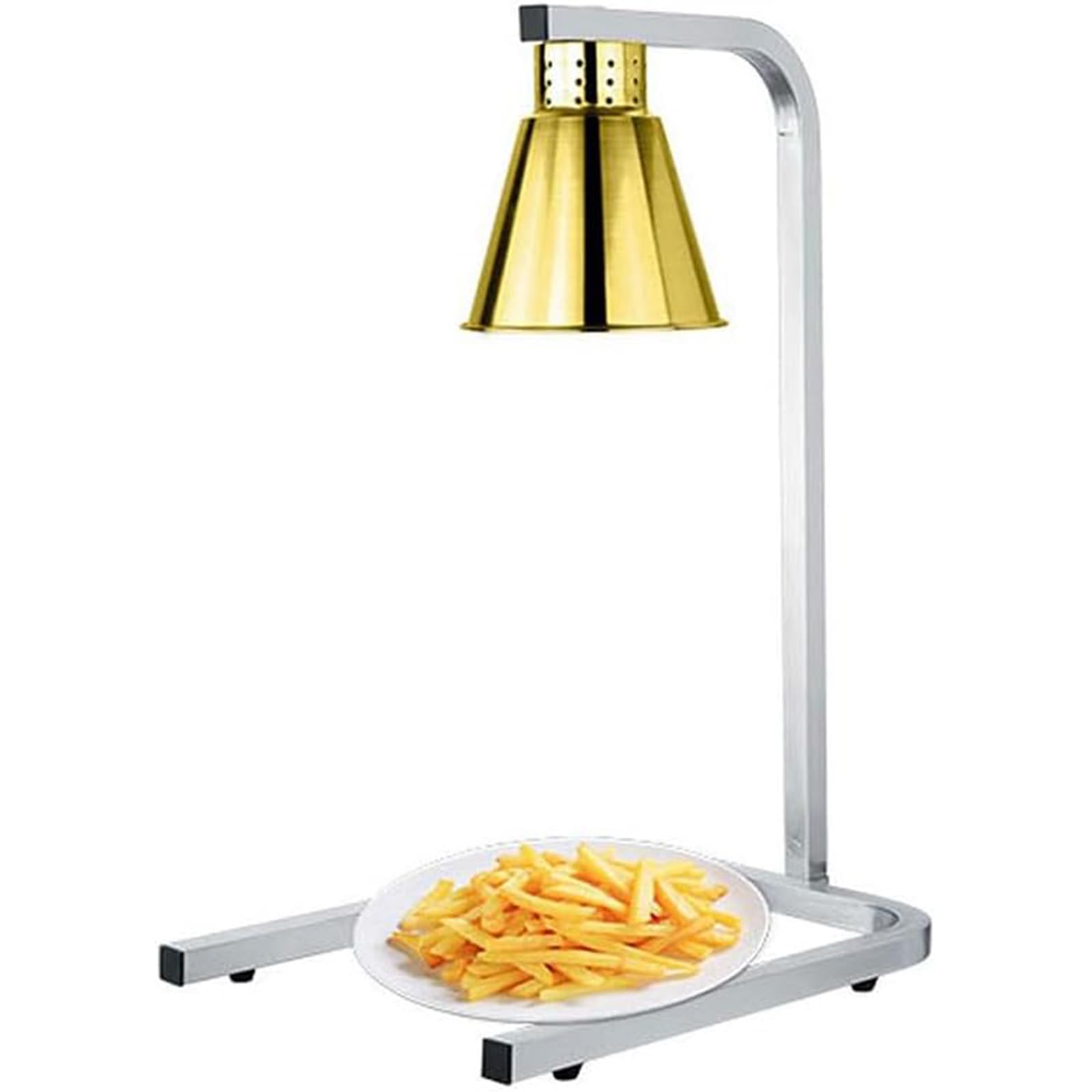Lámpara para Calentar Alimentos, Lámpara De Aislamiento Térmico para Alimentos con Bombilla, Buen Efecto De Aislamiento Térmico, Calentamiento Uniforme, Equipo De Buffet De Cocina De Hotel