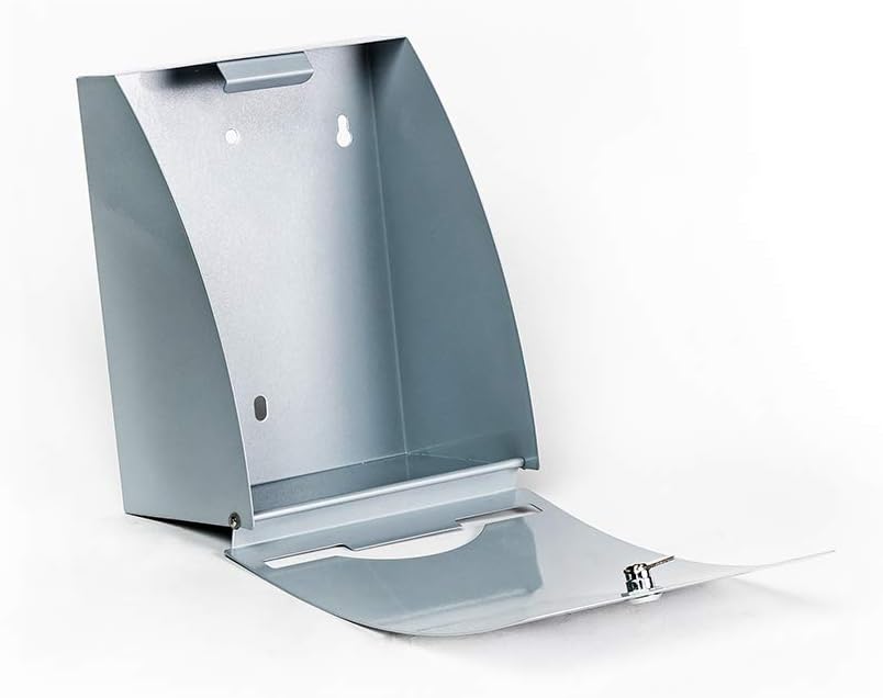 Express Indoor/Outdoor Mountable Dog Waste Bag Dispenser, Silver Metallic, Model Number: PP-EXP-Metallic