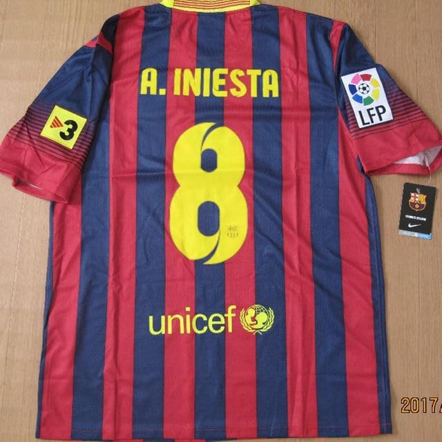 元バルセロナ アンドレス・イニエスタ選手 オーセンティックユニフォーム 2025年最新】Yahoo!オークション -イニエスタ ユニフォーム