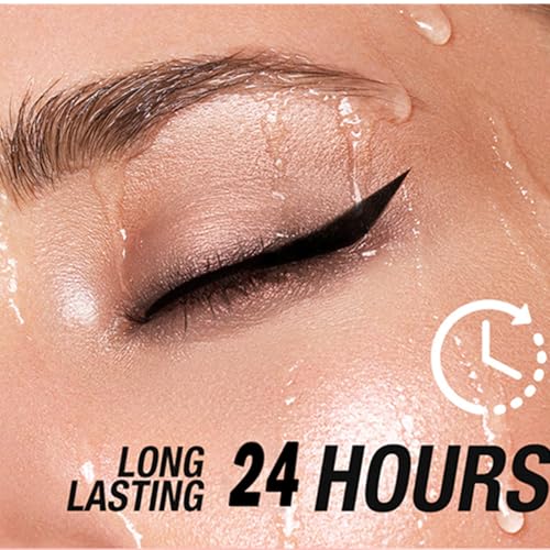 Delineador gel negro 2 piezas maquillaje resistente al agua miniatura 7